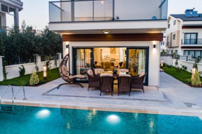 merkezde 8 kişilik yerden isitmali villa
